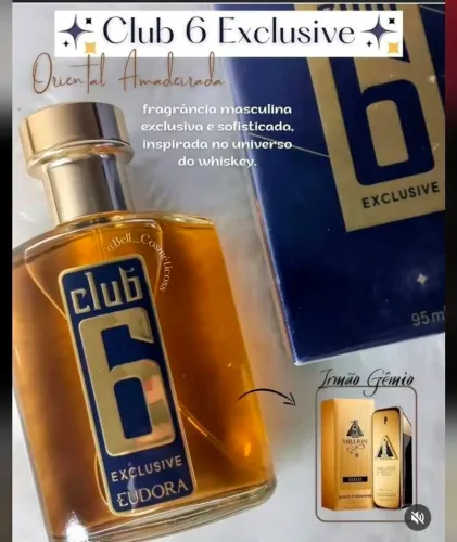 Clube 6 exclusivo De 179.90 Por