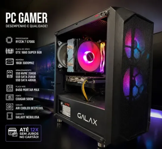 PC GAMER RYZEN 7 5700G