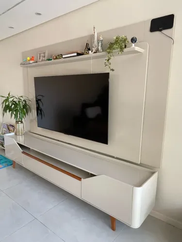 Home (rack) + Painel ARC 2,60m off-white