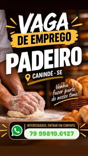 Vaga de padeiro