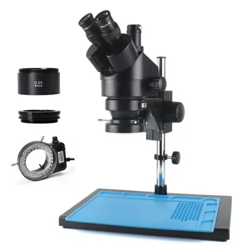 microscopio trinocular completo com camera