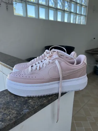 Tênis nike court vision alta (Novo)