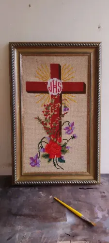 QUADRO ANTIGO JESUS