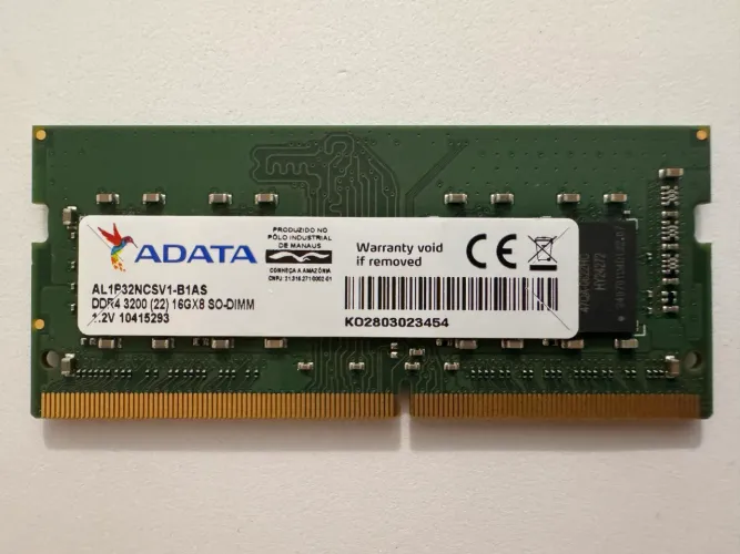  Memória para Notebook DDR4 16Gb 3200