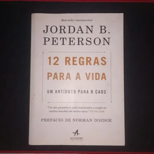 Livro 12 Regras Para A Vida - Jordan B. Peterson (Alta Books)