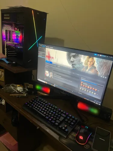 Pc gamer completo rodando tudo 