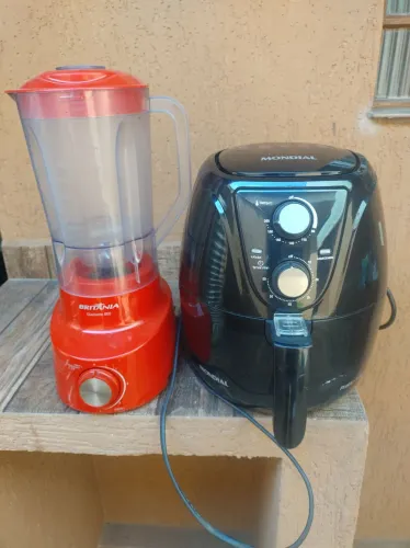 Liquidificador e Airfryer