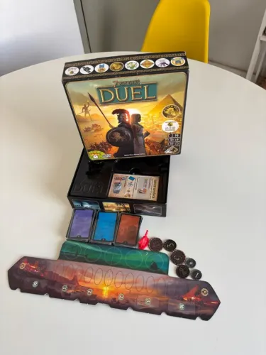 7 Wonders Duel + Moedas de Metal