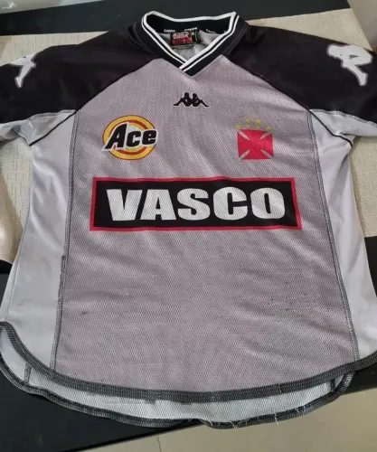 Camisa do Vasco Original Kappa 2000 Não é Retrô tem 26 anos.