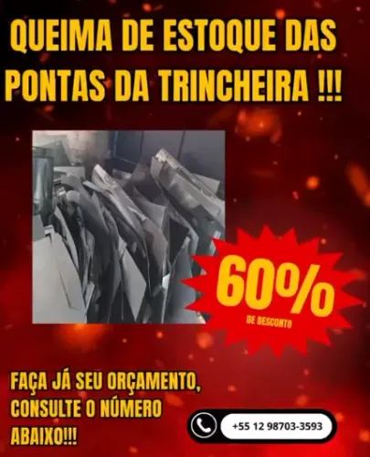 QUEIMA DE ESTOQUE DAS PONTAS DA TRINCHEIRA