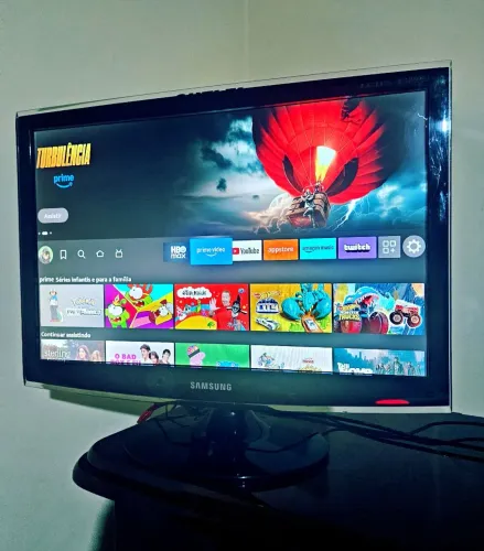 TV Monitor Video HDMi Auxiliar Alto contraste Samsung 22 polegadas Audio