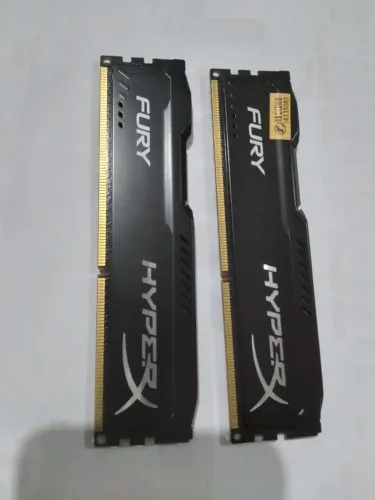 KIT 8GB (2x4GB) DDR3 Kingston HyperX Fury Black 1600MHz Dual Channel