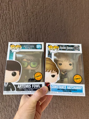Kit 2 Funko Pop Disney Chase Novos Originais