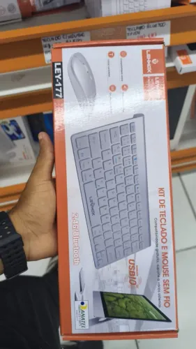 Kit teclado e mouse com ou sem fio