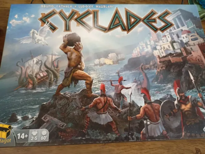 Cyclades boardgame