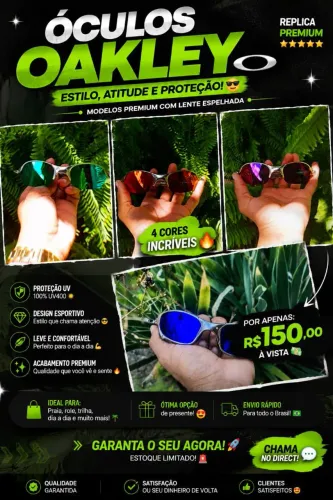 Óculos oakley