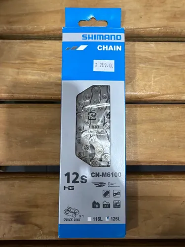 Corrente 12 velocidades - M 6100 - Shimano Original