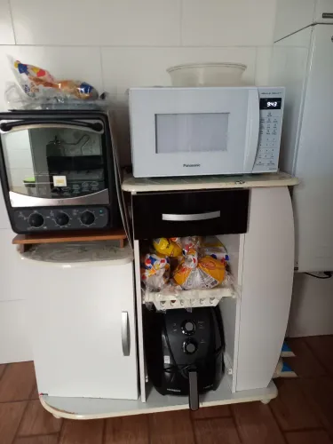 Armário de cozinha para microondas e forno