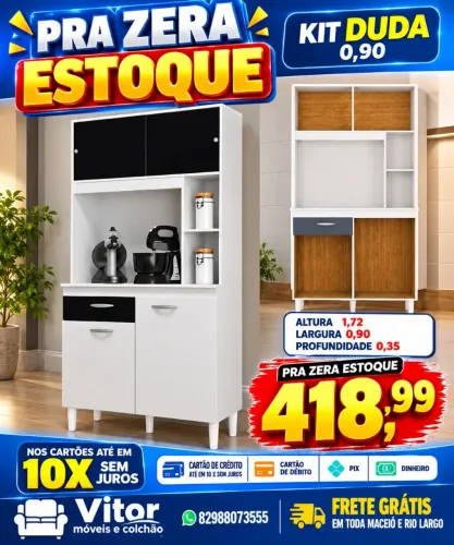 OFERTA ARMÁRIO KIT DUDA