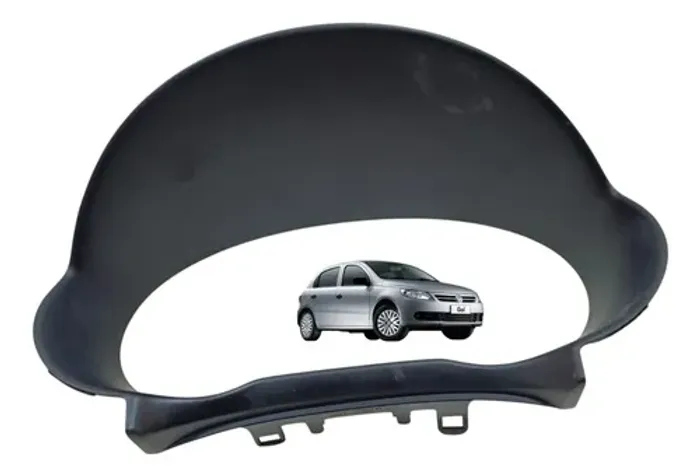 Moldura Painel Instrumentos Gol Saveiro Voyage G5 Preto