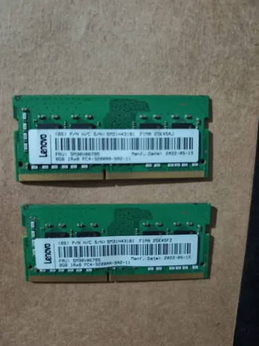 Memórias DDR4 de 8GB 