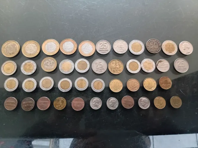 Moedas colecionáveis 