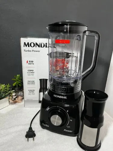 Liquidificador Mondial - Turbo power 550w
