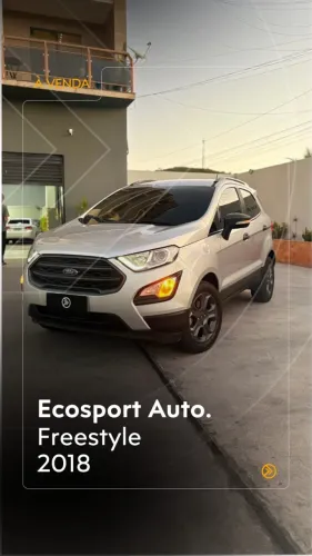 Ford Ecosport Freestyle 1.5 12V Flex 5P Aut. 2018
