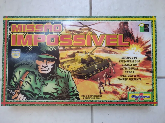 Jogo de Tabuleiro Missão Impossível