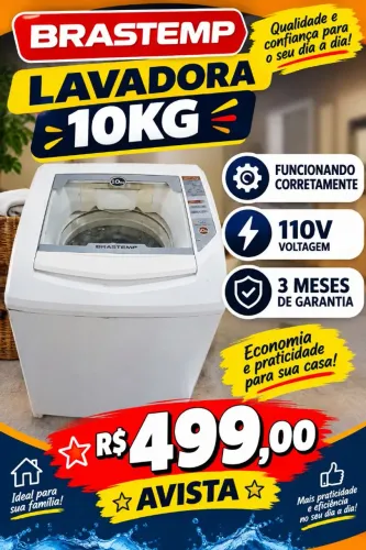 Lavadora Brastemp 10kg