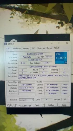 Kit i5-12400F + Placa-Mãe Gigabyte H610M H DDR4