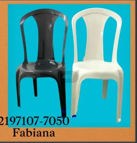 Cadeira plastica