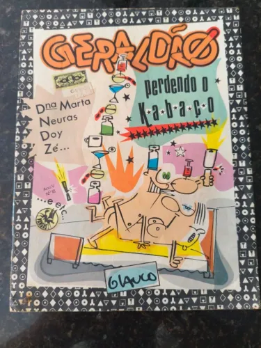 Gibi Revista Geraldao Numero 18 Glauco Original Ano 1991