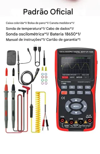 Multímetro Osciloscópio - Top de Linha - Novo