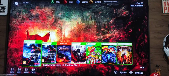 HD de 250gb com 50 jogos para Xbox 360 