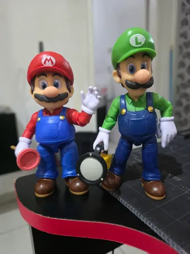 Mario jakks pacific luigi super Mario movie