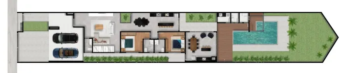 Incríveis Casas no Elegante Condomínio Mata Atlântica - Jardim Belvedere - Volta Redonda/R