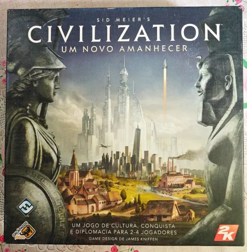 Jogo de Tabuleiro - CIVILIZATION - Um Novo Amanhecer