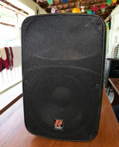 Caixa Amplificada Staner SR315A (BI-Amp Loudapeaker) Leia a descrição.