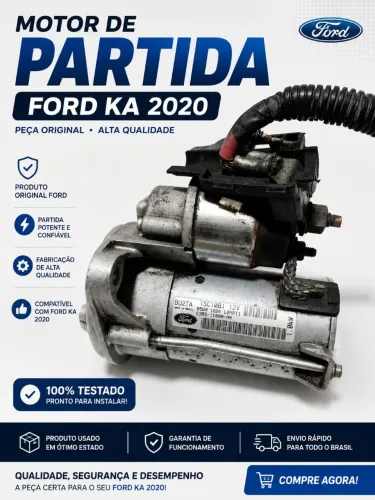 Motor de partida ford ka 2015 a 2020
