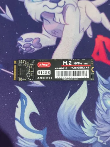 SSD Nvme 512 GB (100% saúde)