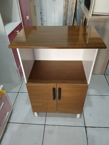 Armário balcão para microondas semi-novo 
