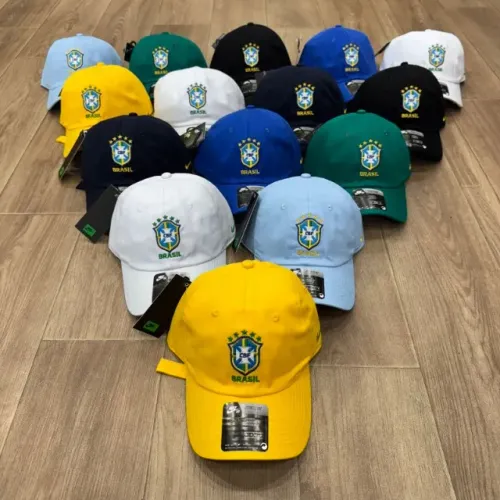 Boné seleção brasileira - material 100 algodão brim