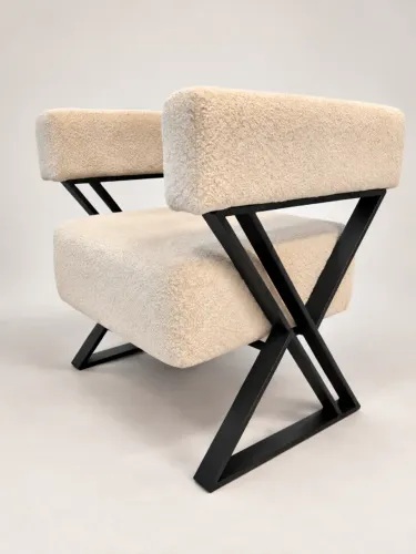 Poltronas em bouclé