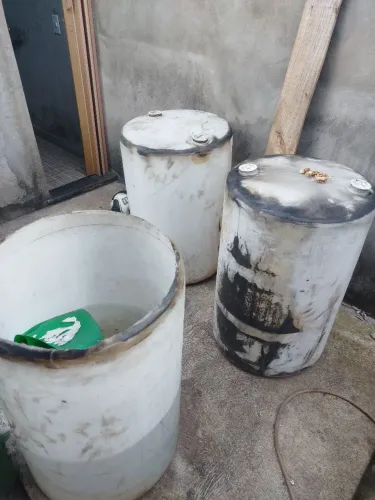 Tambor de 200 litros branco