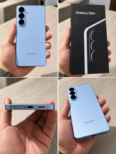 S26 plus azul 512gb seminovo