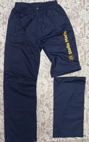 1 CALÇA/BERMUDA DE UNIFORME COLÉGIO STELLA MARIS (CURITIBA) FUNDAMENTAL II (AZUL)