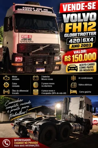 FH 12 Globetrotters 420 6x4