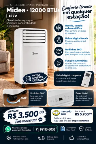 Ar condicionado portátil