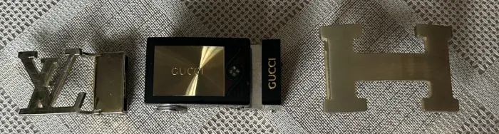 KIT COM 3 FIVELAS DE CINTO MASCULINO